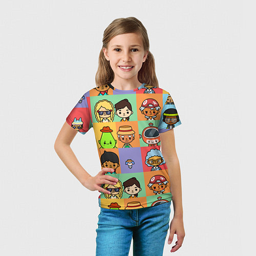 Детская футболка TOCA BOCA WORLD HERO / 3D-принт – фото 5
