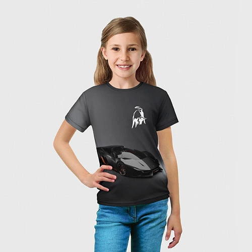Детская футболка Ламбо - реально зачётное точило! / 3D-принт – фото 5
