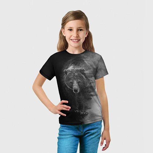 Детская футболка EVIL BEAR / 3D-принт – фото 5
