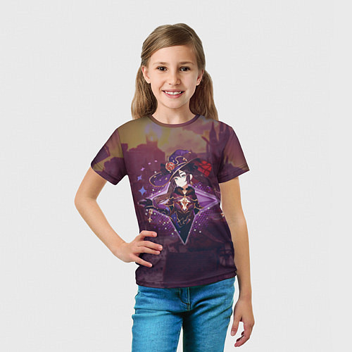 Детская футболка Мона Мегистус в примогеме / 3D-принт – фото 5