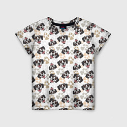 Футболка детская Далматинец Dalmatian, цвет: 3D-принт
