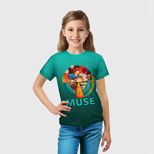 Детская футболка The Resistance - Muse / 3D-принт – фото 5