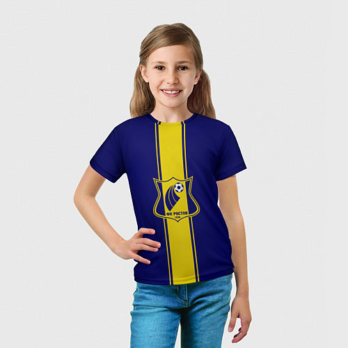 Детская футболка Ростов- жемчужина Юга / 3D-принт – фото 5