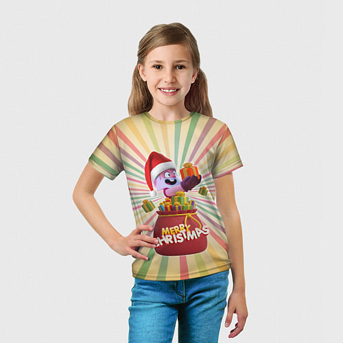 Детская футболка Brawl Stars Подарки / 3D-принт – фото 5