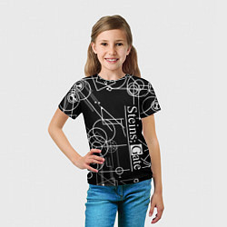Футболка детская SteinsGate Врата Штейна, цвет: 3D-принт — фото 2