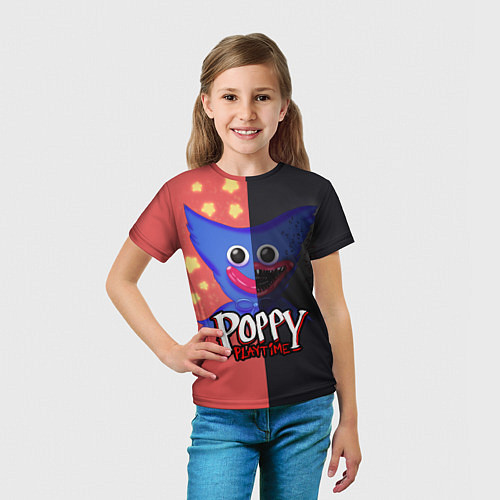 Детская футболка POPPY PLAYTIME: TWO SIDES / 3D-принт – фото 5