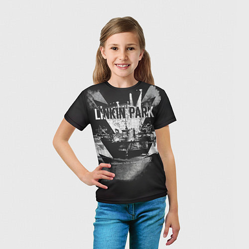 Детская футболка A Thousand Suns: Puerta De Alcala - Linkin Park / 3D-принт – фото 5
