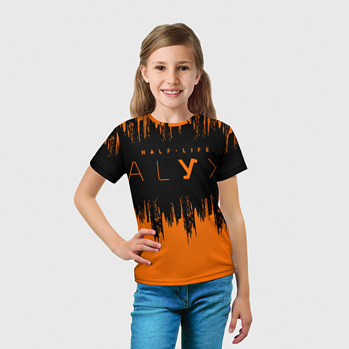Детская футболка ХАЛФ-ЛАЙФ HALF-LIFE / 3D-принт – фото 5