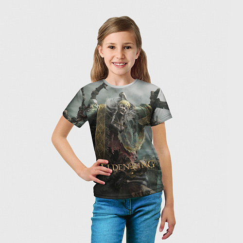 Детская футболка Elden Ring - Ведьма / 3D-принт – фото 5