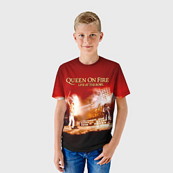 Футболка детская Queen on Fire - Live at the Bowl, цвет: 3D-принт — фото 2