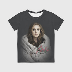 Футболка детская Фото Адель, цвет: 3D-принт