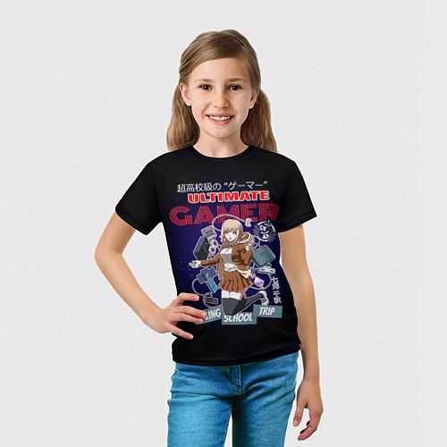 Детская футболка Ultimate Gamer - Danganronpa / 3D-принт – фото 5