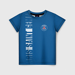 Футболка детская PSG PARIS SAINT GERMAIN WHITE LINE SPORT, цвет: 3D-принт