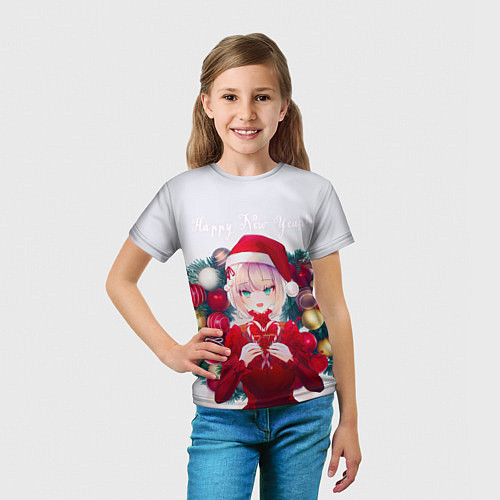Детская футболка Аниме Рождество / 3D-принт – фото 5