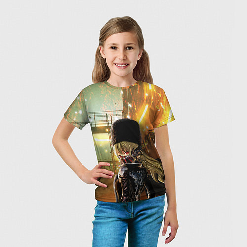 Детская футболка Мия Карнштайн Сode Vein / 3D-принт – фото 5