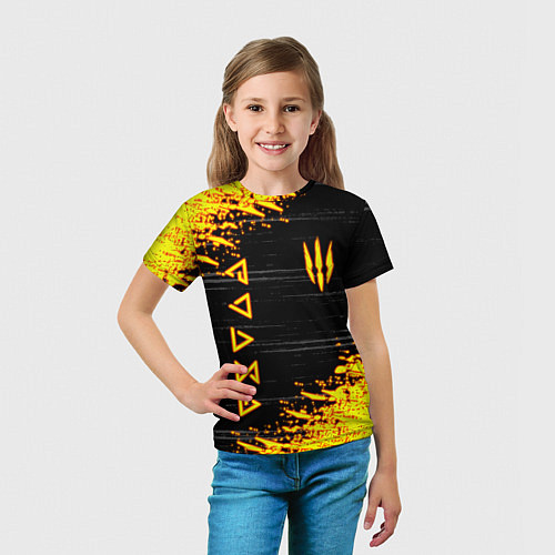 Детская футболка The Witcher Neon / 3D-принт – фото 5