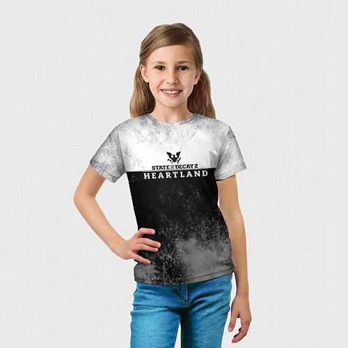 Детская футболка State of Decay Heartland Logo / 3D-принт – фото 5