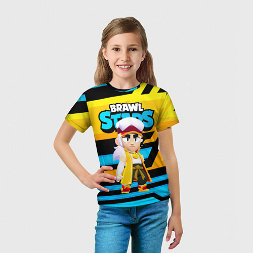 Детская футболка FANG BRAWL STARS ФЭНГ БРАВЛЫ / 3D-принт – фото 5