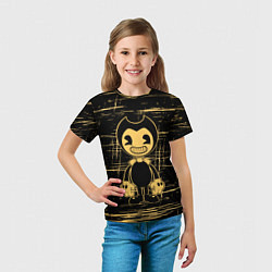 Футболка детская Bendy and the ink machine - Бенди, цвет: 3D-принт — фото 2