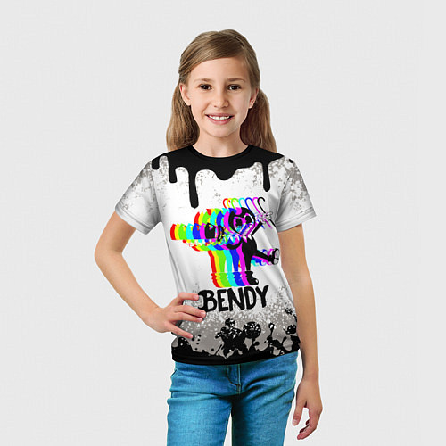 Детская футболка The dancer Bendy and the ink machine / 3D-принт – фото 5