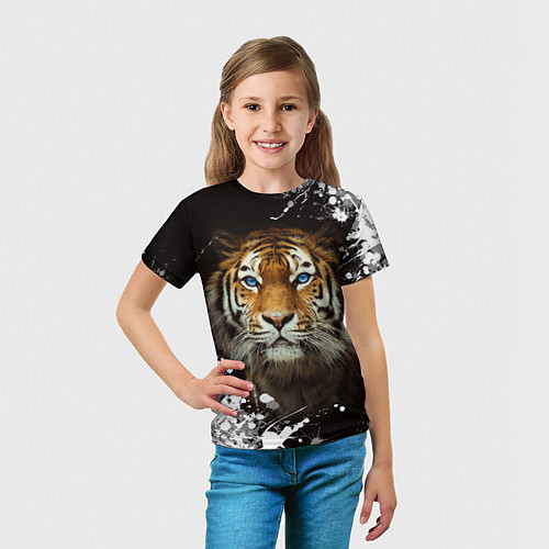 Детская футболка Год тигра2022 / 3D-принт – фото 5