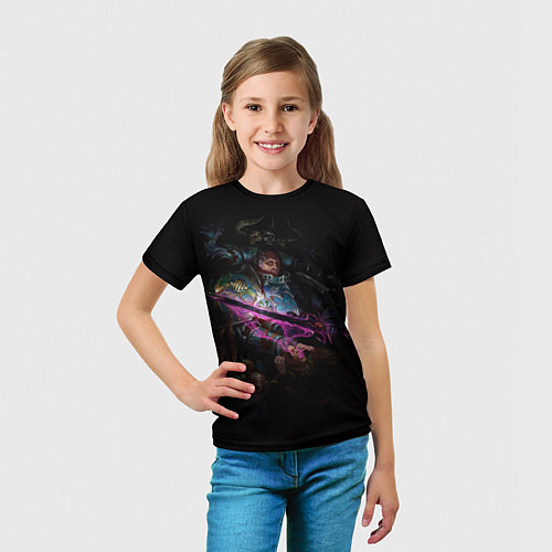 Детская футболка Командующий некронами / 3D-принт – фото 5