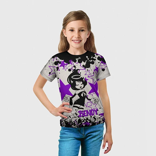 Детская футболка Ангел Алиса / 3D-принт – фото 5