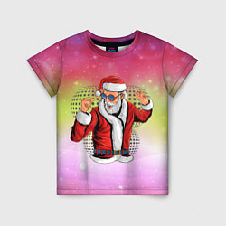 Детская футболка Disco Santa 2022