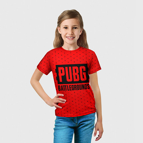 Детская футболка PUBG: BATTLEGROUNDS - Графика / 3D-принт – фото 5
