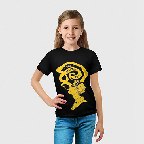 Детская футболка True Detective - Раст Коул / 3D-принт – фото 5