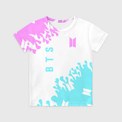 Футболка детская BTS патер, цвет: 3D-принт