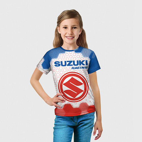 Детская футболка СУЗУКИ Racing Графика / 3D-принт – фото 5