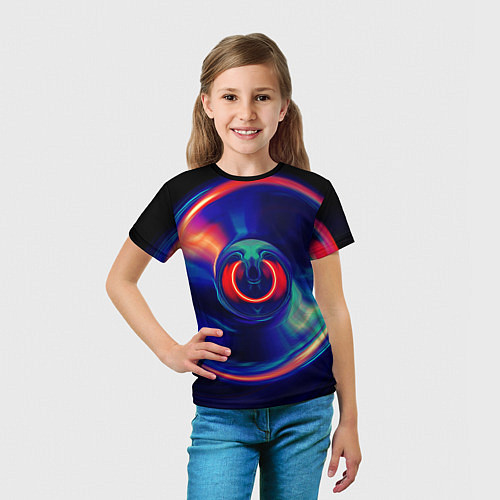 Детская футболка Сверхновая сингулярность / 3D-принт – фото 5