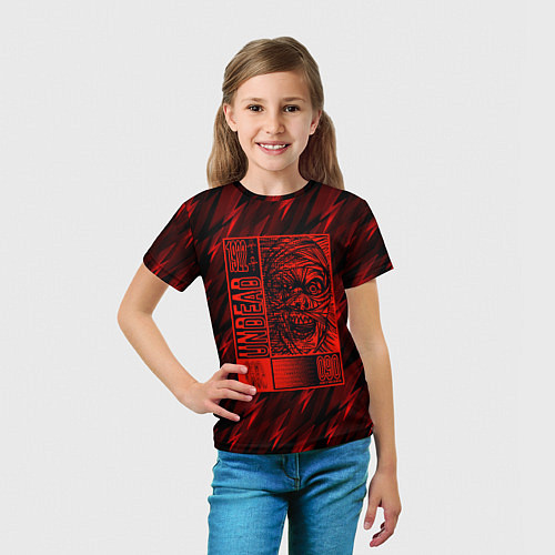 Детская футболка Ходячие мертвецы Зомби / 3D-принт – фото 5