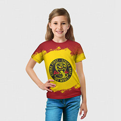 Футболка детская Cobra Kai Big Logo, цвет: 3D-принт — фото 2