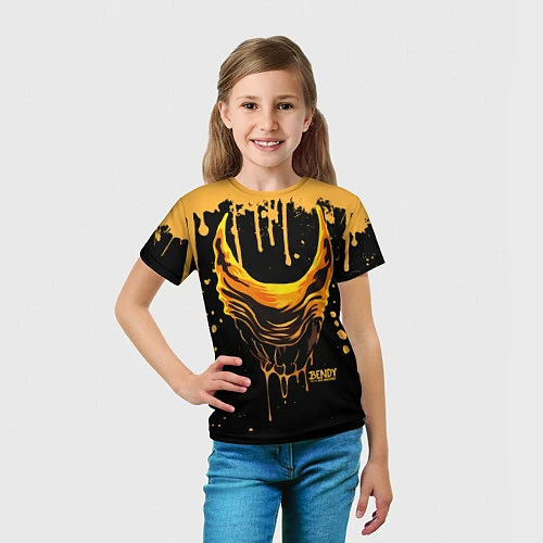Детская футболка Bendy and the Ink Machine Бэнди чудовище / 3D-принт – фото 5