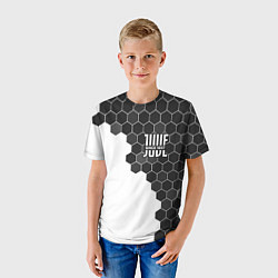 Футболка детская ЮВЕНТУС Графика, цвет: 3D-принт — фото 2