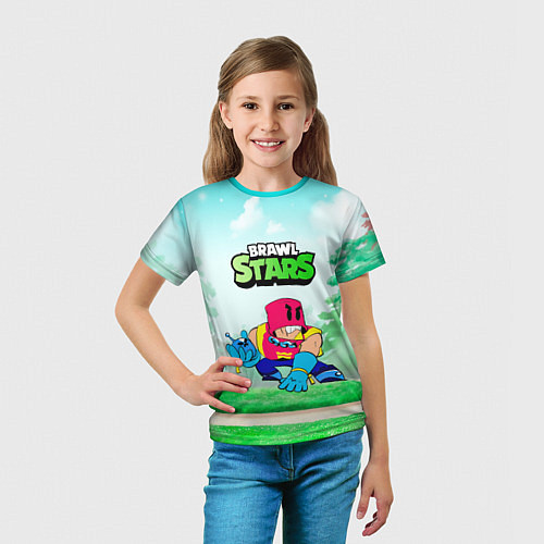Детская футболка GROM ART BRAWL STARS ART / 3D-принт – фото 5