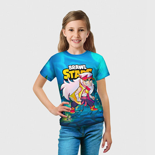 Детская футболка FANG BRAWL STARS GAME / 3D-принт – фото 5