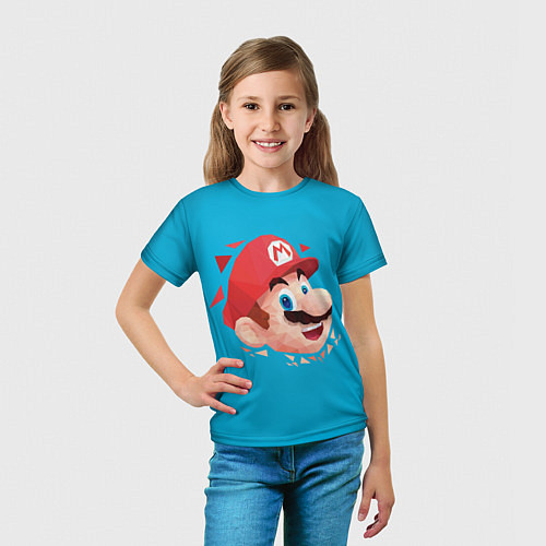 Детская футболка Mario арт / 3D-принт – фото 5