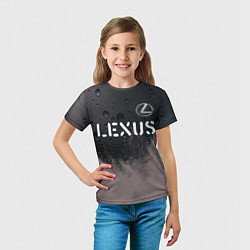 Футболка детская LEXUS Lexus - Краски, цвет: 3D-принт — фото 2