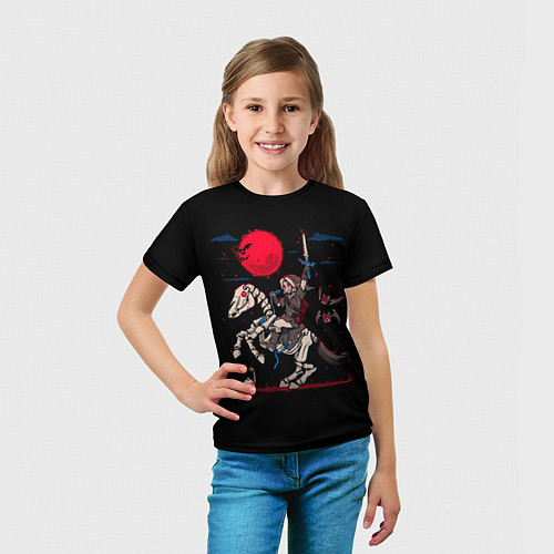 Детская футболка Адский Линк / 3D-принт – фото 5