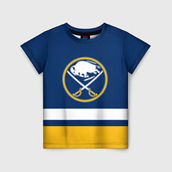 Футболка детская Buffalo Sabres, Баффало Сейберз, цвет: 3D-принт