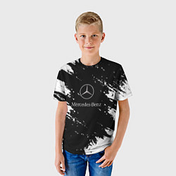 Футболка детская Mercedes-Benz Авто, цвет: 3D-принт — фото 2