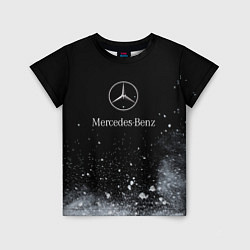 Футболка детская Mercedes-Benz распылитель, цвет: 3D-принт