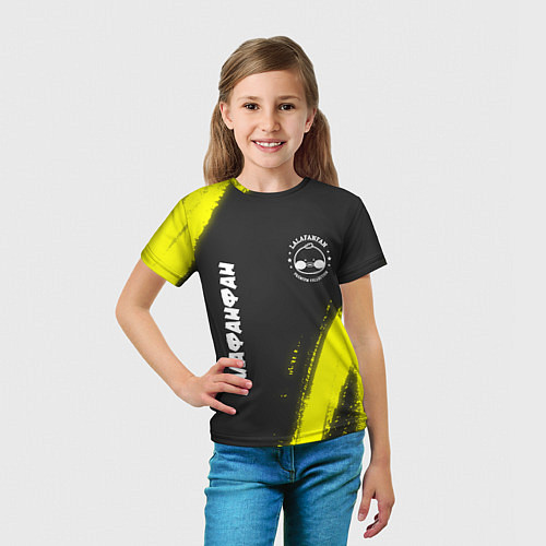 Детская футболка LALAFANFAN - PREMIUM - Краски / 3D-принт – фото 5