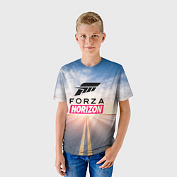 Футболка детская Forza Horizon 5 Форза Хорайзен, цвет: 3D-принт — фото 2