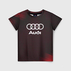 Футболка детская Audi logo, цвет: 3D-принт