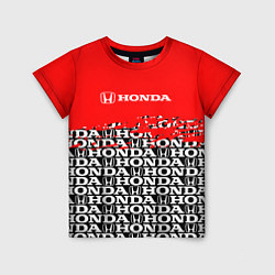 Футболка детская Honda - Pattern, цвет: 3D-принт