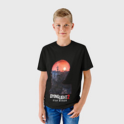 Футболка детская Dying Light Stay Human, цвет: 3D-принт — фото 2